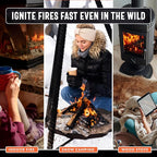 50lb Fatwood Fire Starter Sticks | 100% Natural Fire Starters - Image 8