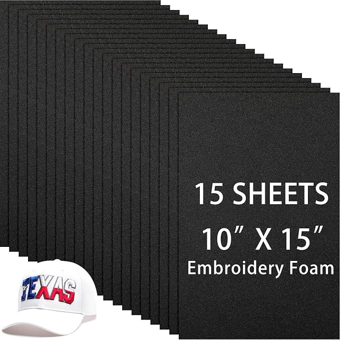 Innconee 15 Pcs Embroidery Foam 3mm Thick 10 x 15 Inch 3D Puffy EVA Foam Sheets by Innconee