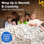 Craftikit Cozy Coloring Blanket - Image 4
