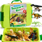 JOVA Klever Kits Dinosaurs Sensory Bin Toys by KleverKits