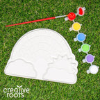 Creative Roots Paint Your Own Rainbow Stepping Stone Craft Kits - Image 3