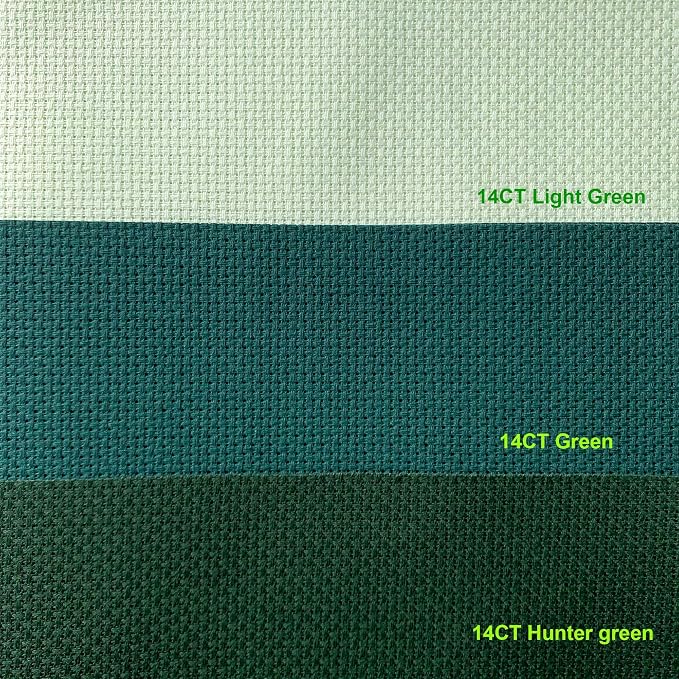 Aida Cloth 14 Count Cross Stitch Fabric, 19×28inch | Versatile - Image 3