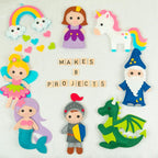 Craftorama Sewing Kit for Kids, Fun and Educational Fairytale Craft Set for - Image 7