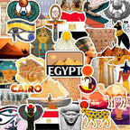 BulbaCraft 100Pcs Egypt Stickers by BulbaCraft