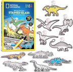 National Geographic Kids Stained Glass Kit by BlueMarbleToys