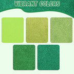 10 Pack Glitter Foam Sheets Craft 8 x 12 inch | 5 Colors Sparkles Foam Paper - Image 3