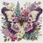Butterfly Stamped Cross Stitch Kits by askkqtx