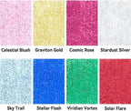 AUREUO Galaxy Glitter Acrylic Paint Set - Image 2