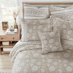 Levtex Home Adare Taupe Reversible Twin/Twin XL Comforter Set - Image 4