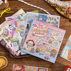 Girl's Japanese Retro Sticker Book, 700+ Kawaii Old Showa Style Embroidered - Image 2