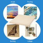 Falling in Art 2 Pack 24x24 Unfinished Birch Wood Panels Kit - Image 3