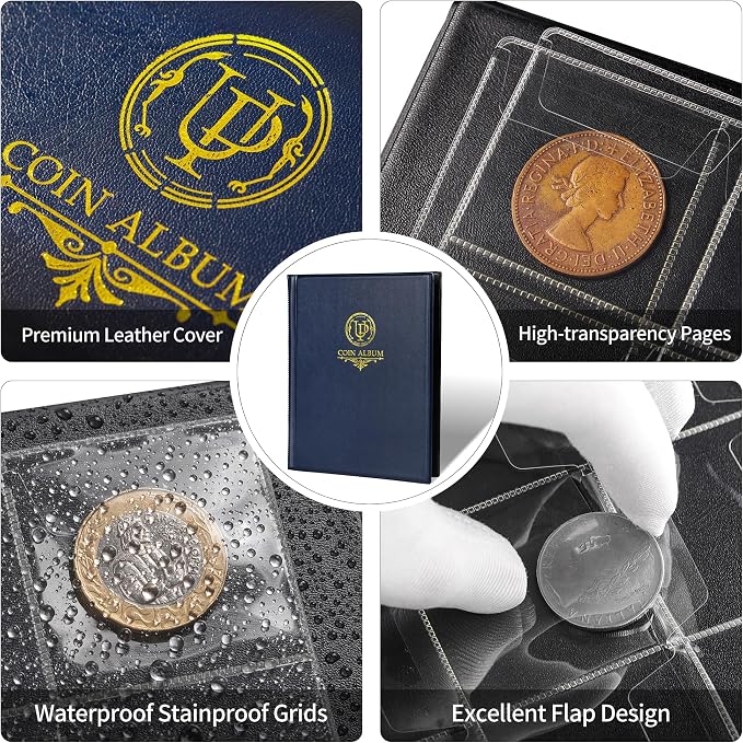 200 Pockets Coin Album - Image 3