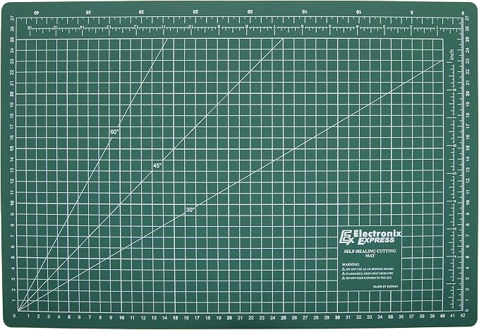 ELECTRONIX EXPRESS 5 Pack Metric 45cm x 30cm Self-Healing Cutting Mat, Grid - Image 4