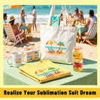 Joyclub 5 PCS Unisex Sublimation Blanks Bulk Polyester T Shirts - Image 8