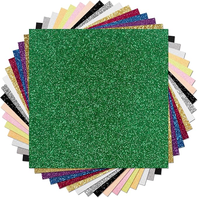 TORC Holographic Silver Glitter HTV Heat Transfer Vinyl HTV Rolls - Image 7