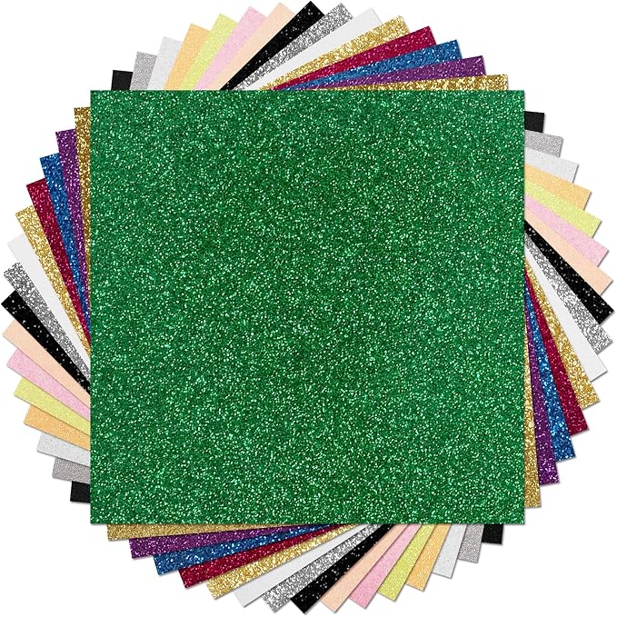 ​TORC Black Glitter HTV Black Heat Transfer Vinyl HTV Rolls - Image 7