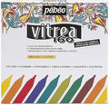 Pebeo Vitrea 160 Assorted Glossy Glass Paint Markers by PEBEO
