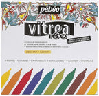 Pebeo Vitrea 160 Assorted Glossy Glass Paint Markers by PEBEO