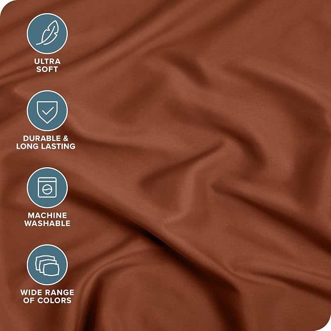 Bare Home Fitted Bottom Sheet Twin Size - Image 2