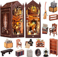 Book Nook DIY Miniature House Kit Adult Gift by CASRRA