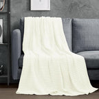 Utopia Bedding 100% Cotton Waffle Weave Blanket Twin Size - Image 2