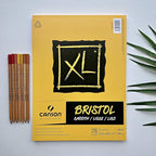 Canson XL Series Bristol Paper, Foldover Pad, 11x14 inches, 25 Sheets - Image 6