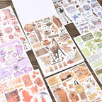 Vintage Washi Stickers for Scrapbooking, Scrapbook Stickers for Junk Journals - Image 2