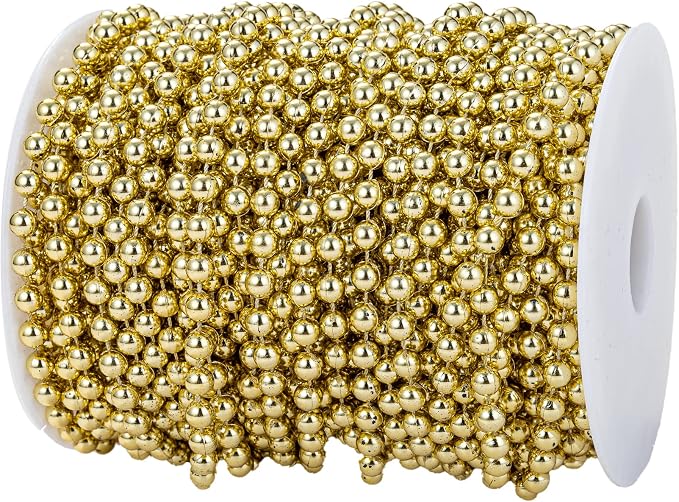 6mm Crafts Faux Pearl Beads Garland Pearl Bead Roll Strand of Pearls to by YoungJewl