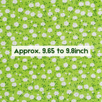 AUEAR, 35 Pack Cotton Print Fabric Bundle Squares 9.8"x9.8" Quilting Sewing - Image 5