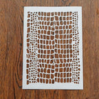 TIAMECH A4 Reusable Crocodile Skin Stencil - Image 3