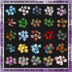 1985 Games Premium Mystery Dice, Heart Dice, Suitable - Image 2
