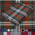 Pico Textiles 6 Yards Bolt Red Green White Tartan Plaid Flannel Fabric by PicoTextiles