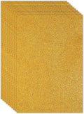 PATIKIL Gold Tone Shiny EVA Glitter Foam Sheet 11 x 8 Inch 2mm Thick by PATIKIL