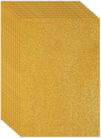 PATIKIL Gold Tone Shiny EVA Glitter Foam Sheet 11 x 8 Inch 2mm Thick by PATIKIL