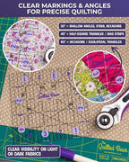 The Quilted Bear Slotted Strip Ruler - Image 6