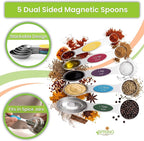 Spring Chef Magnetic Measuring Cups & Spoons Set of 9 - Image 3