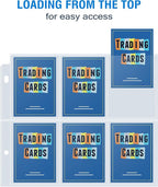 120 Pack 9 Pocket Page Protectors, Sooez Single Sided Trading Card Sleeves - Image 3