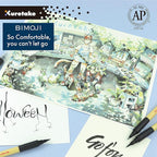 Kuretake Bimoji Brush Pen, Hand lettering and Illustration, - Image 7