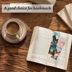 NEGEKFKX 6 Pcs Landscape Cross Stitch Bookmark Kit - Image 3