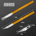 DIYSELF 2 Pack Exacto Knife Set, Precision Knife - Image 5