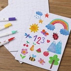 Mr. Pen- Blank Puzzle, 10 Pack, 120 Pieces/Pack, 12.3" x 8.7" | Blank Puzzles - Image 7
