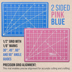 U.S. Art Supply 9" x 12" Self-Healing Cutting Mat 5-Ply - Image 3