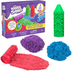 Kinetic Sand Stamp N' Roll Multipack, 12 oz Moldable Sand, Sensory Toys by Unknown