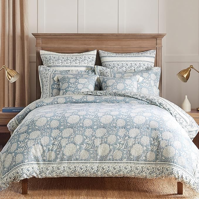 Levtex Home Adare Blue Reversible King Duvet Cover Set by LevtexHome