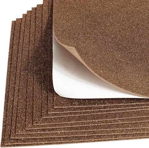 10 Sheets Glitter Cardstock Paper Self-adhesive Backs 30 X 20cm A4 Paper - Image 2