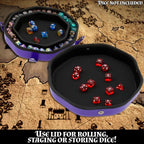 CASEMATIX Dice Tray and Dice Storage Case - Image 3