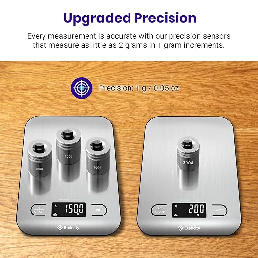 Etekcity Food Nutrition Scale, Digital Grams and Ounces, Large | Kitchen scale - Image 8