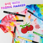 16-Color Tie Dye Kit for Kids & Adults – Includes Fabric Markers, Pre-Filled - Image 5