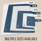 U.S. Art Supply 12" x 18" Self-Healing Cutting Mat 5-Ply - Image 5