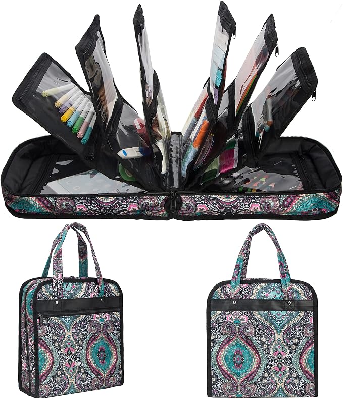 PACMAXI Sewing Accessories Storage Bag, Craft Tools | Roomy carry bag by PACMAXI